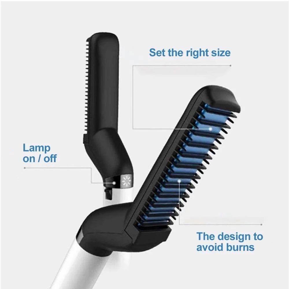 Men Beard & Hair Straightening Comb
