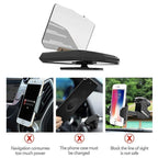 Wireless Head-Up Display for Navigation and Car Stats with Auto-Adjusting Sensor