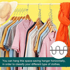 Multifunctional Space Saving Magic Hanger