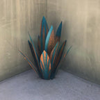 Eternal Agave – Handcrafted Rust-Proof Metal Garden Sculpture for Indoor & Outdoor Decor