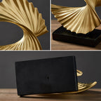 Stylish Half-Moon Sculpture – Elegant Moon Decor for Home & Office
