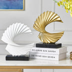 Stylish Half-Moon Sculpture – Elegant Moon Decor for Home & Office