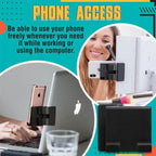 Laptop Side Phone Holder