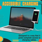 Laptop Side Phone Holder
