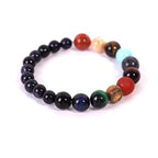 Natural Stone Solar System Bracelet