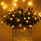 Solar String Lights Bee – LED Decorative Lights for Garden & Terrace, Outdoor Lighting with Bee Design
