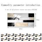 Creative Home Beautification 3D Tile Stickers