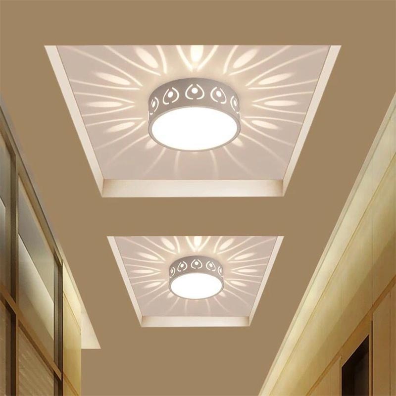 Stylish Modern LED Ceiling Light for Entrance, Hallway, and Balcony