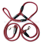Duowalk - Double Dog Leash with Adjustable Lengths and Tangle-Free Design