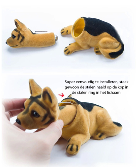 Wobbling Dog Car Decoration