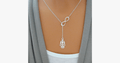 Infinite Happiness Pendant Necklace in Silver Color - Gives a fashionable and unique look