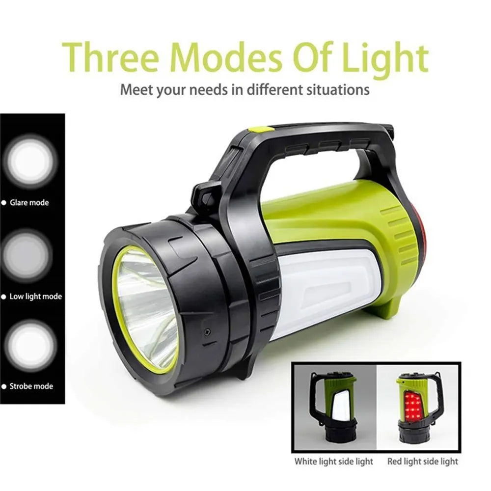 LED Double-Sided Flashlight – Waterproof Work Light for Outdoor and Emergency