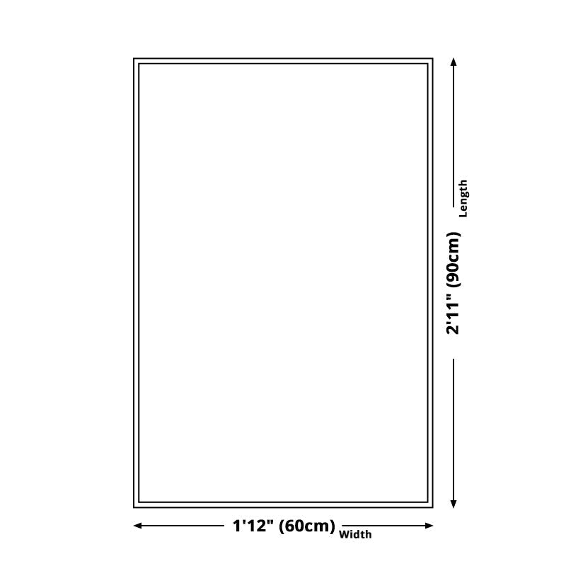 Brown Bedroom Rug Moroccan Medallion Pattern Area Rug Polyester Non-Slip Machine Washable Rug