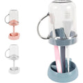 Toothbrush Holder with Dust Cover & Wash Cup