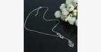 Infinite Happiness Pendant Necklace in Silver Color - Gives a fashionable and unique look