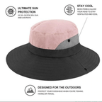 UV protection foldable sun hat