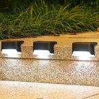 Waterproof Stair Solar Lights for Outdoors (4 pieces)