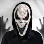 Adult Full Head Halloween Scary Mask | Skull Design Hooded