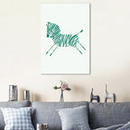 Tropical for Teenagers Canvas Art Animal Bright Color Wall Art Prints, Multiple Size Options