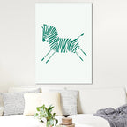 Tropical for Teenagers Canvas Art Animal Bright Color Wall Art Prints, Multiple Size Options