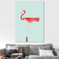 Tropical for Teenagers Canvas Art Animal Bright Color Wall Art Prints, Multiple Size Options