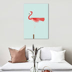 Tropical for Teenagers Canvas Art Animal Bright Color Wall Art Prints, Multiple Size Options