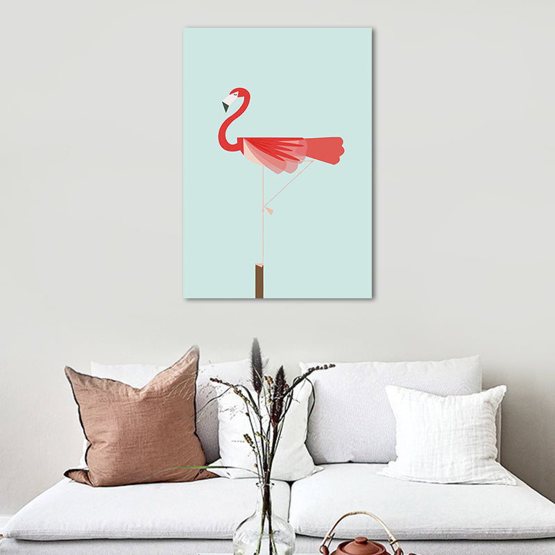 Tropical for Teenagers Canvas Art Animal Bright Color Wall Art Prints, Multiple Size Options