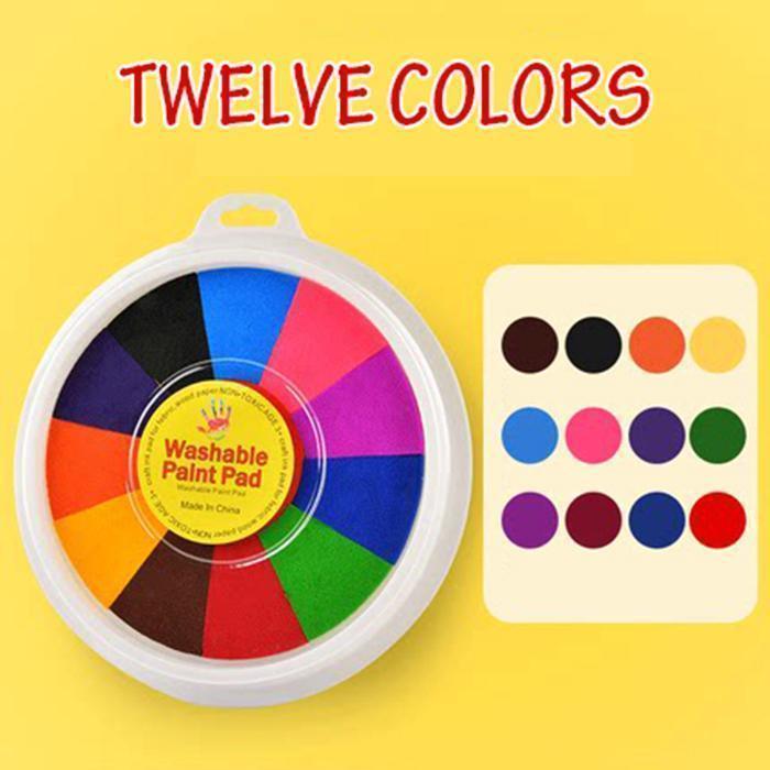 Funny finger painting game