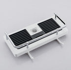 Bathroom Shelf Caddy for Shower Rod, No Drilling Pole Shower Storage Shelf Holder