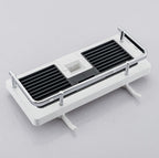 Bathroom Shelf Caddy for Shower Rod, No Drilling Pole Shower Storage Shelf Holder