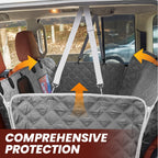 Dog treatsBackseat cushion for pets in car