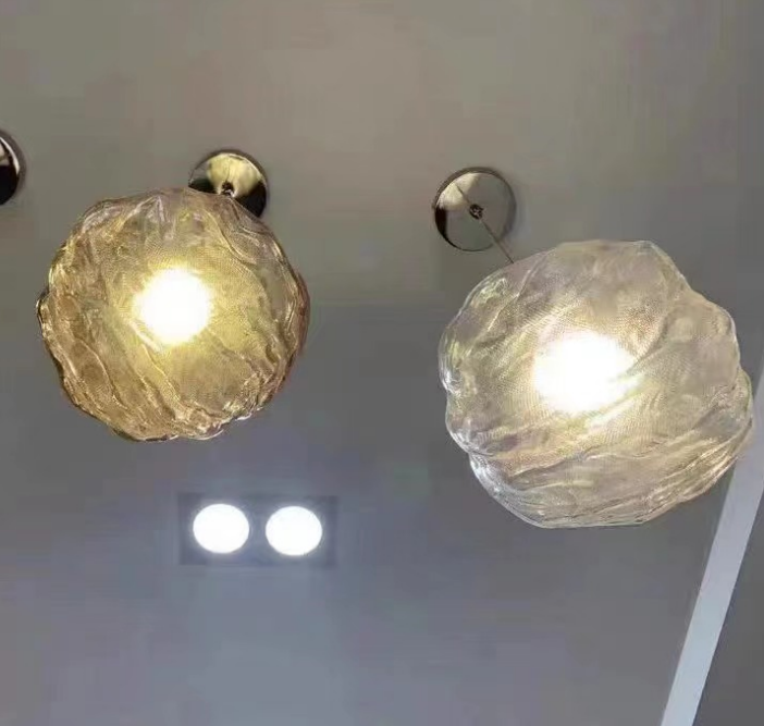CloudNova Glass Pendant Light | Modern Design | Unique Cloud Look | Ambient Lighting