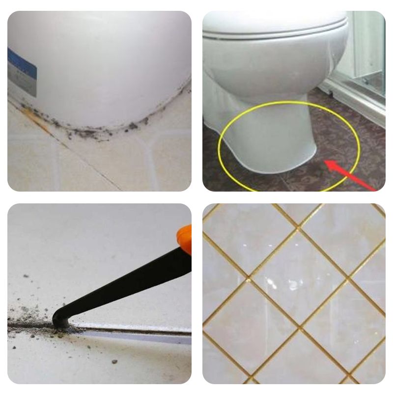 Pousbo Anti-Mosquito and waterproof grout pen for ceramic tiles