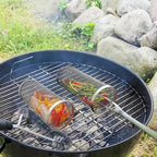 GrillMaster DuoLock Grill basket made of stainless steel
