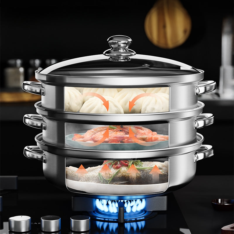 3-Layer Food Steamer - NutriSteam