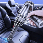 Powerful cordless vacuum cleaner for the car
