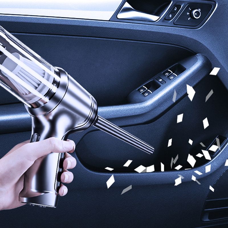 Powerful, battery-operated car vacuum cleaner
