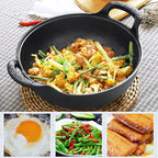 CastePrima Pan - Durable Non-stick & Wooden Lid