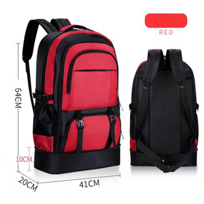 Expandable Oxford backpack with large capacity