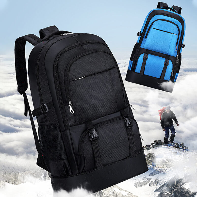 Expandable Oxford backpack with large capacity