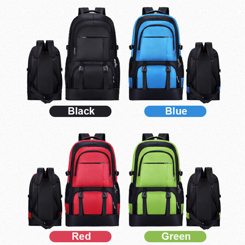 Expandable Oxford backpack with large capacity