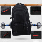 Expandable Oxford backpack with large capacity