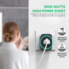 Universal 100V-220V Smart Travel Adapter Voltage Converter