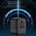 Universal 100V-220V Smart Travel Adapter Voltage Converter