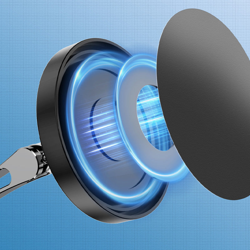 Magnetic wireless car charger and phone holder