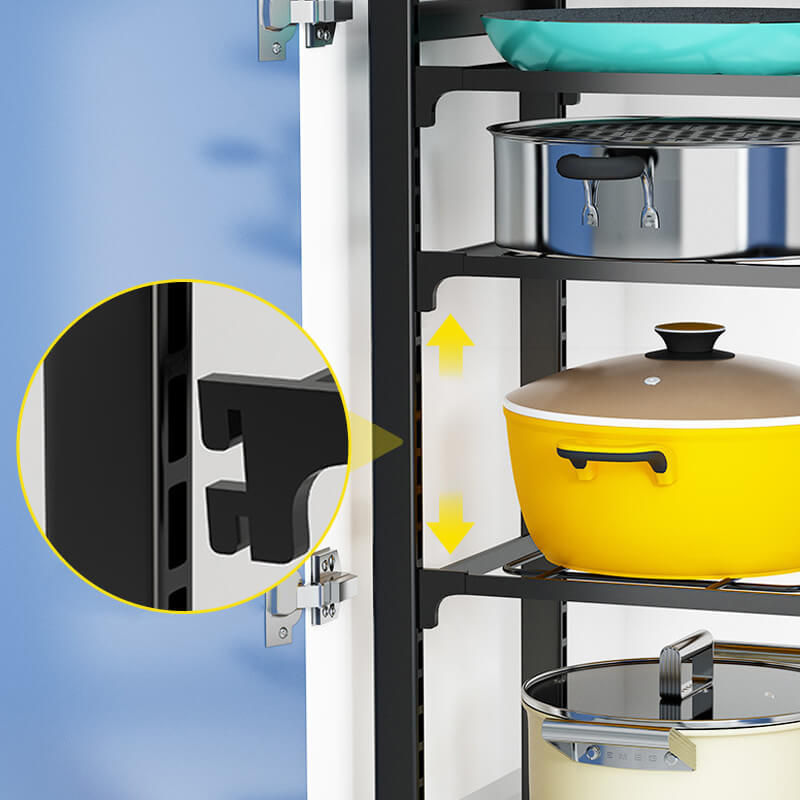 Kitchen shelves for multiple purposes
