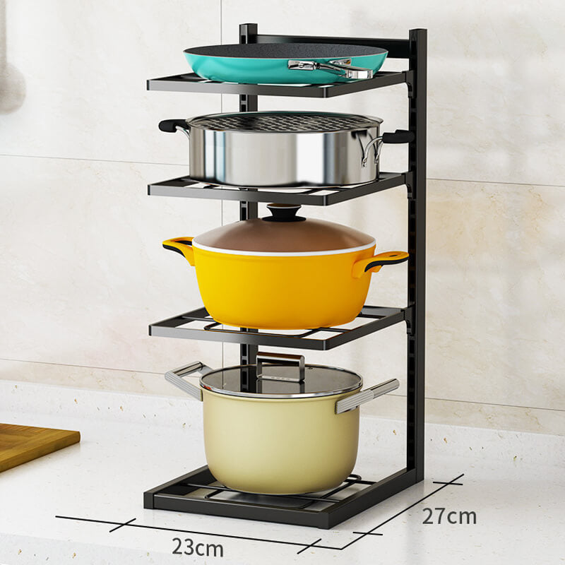 Kitchen shelves for multiple purposes