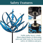 WindTwirl – Modern Garden Wind Spinner for Outdoors