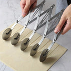 Slizer - Multifunctional 5-Wheel Dough Cutter with Handle