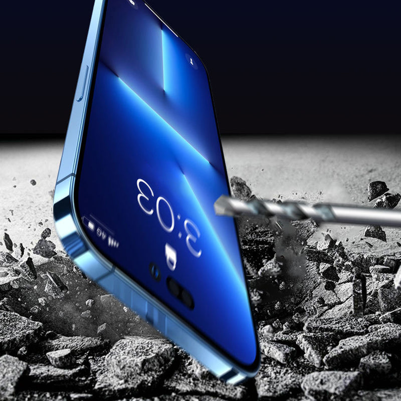 iPhone Tempered Anti-Peeking Screen Protector without Bubbles No Dust